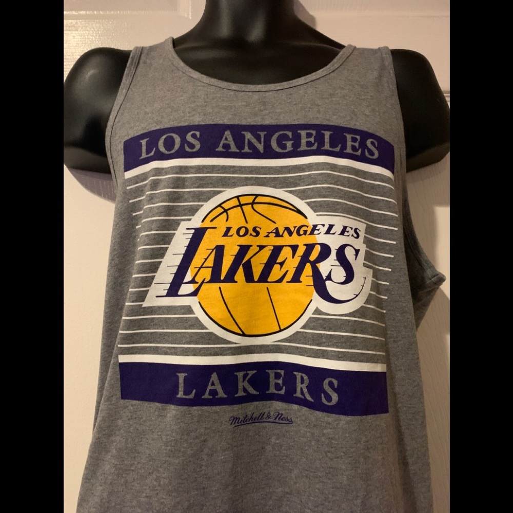 Lakers Mitchell Ness Tank Top